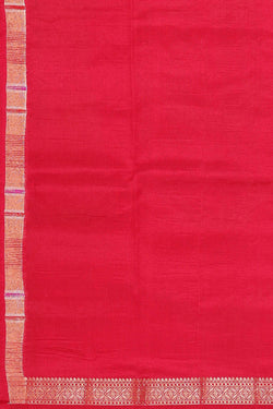 Image of Banarasi Chiniya Silk Red Saree