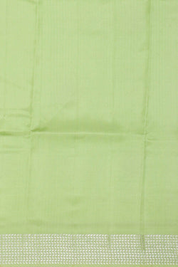 Image of Banarasi Chiniya Silk Light Pista Green Saree