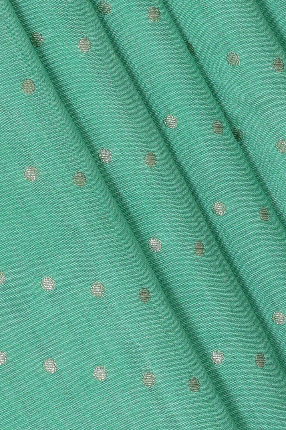 Banarasi Chiniya Silk Sea Green Saree