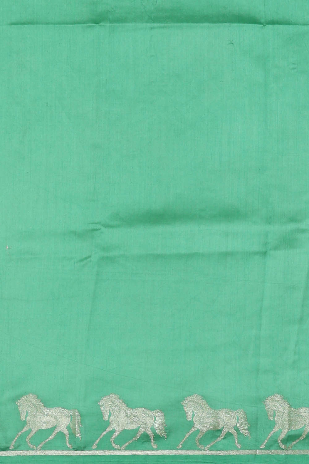 Banarasi Chiniya Silk Sea Green Saree