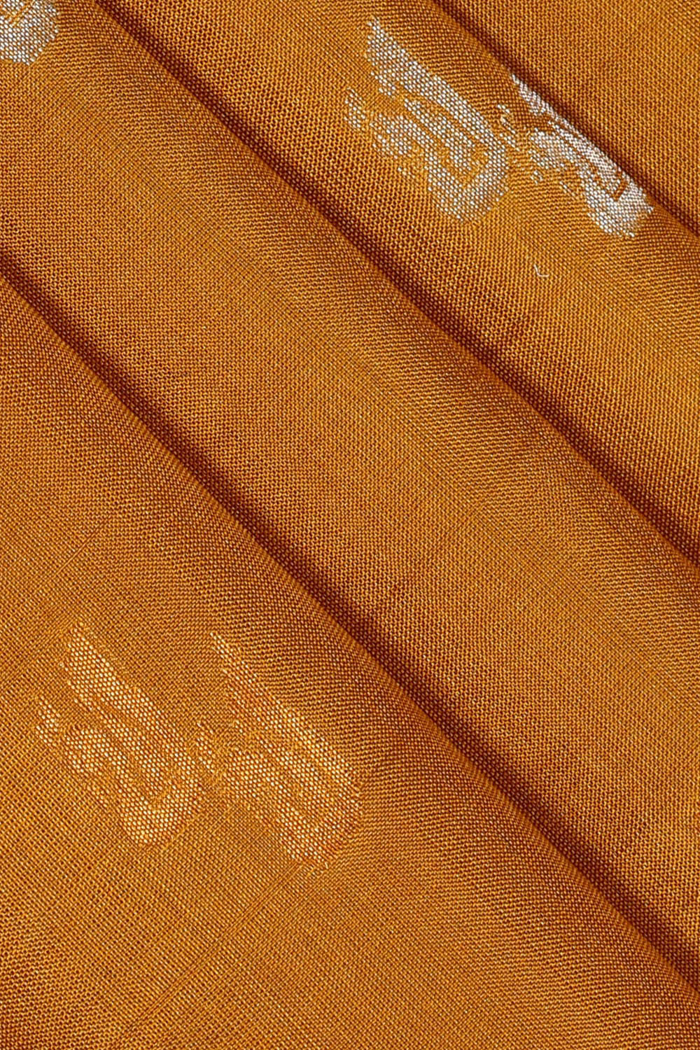 Image of Uppada Silk Mustard Yellow Saree