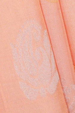 Image of Uppada Silk Light Peach Saree