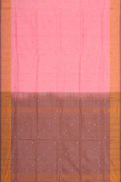 Image of Uppada Silk Pink Saree