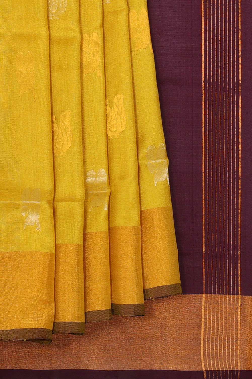 Uppada Silk Yellow Saree