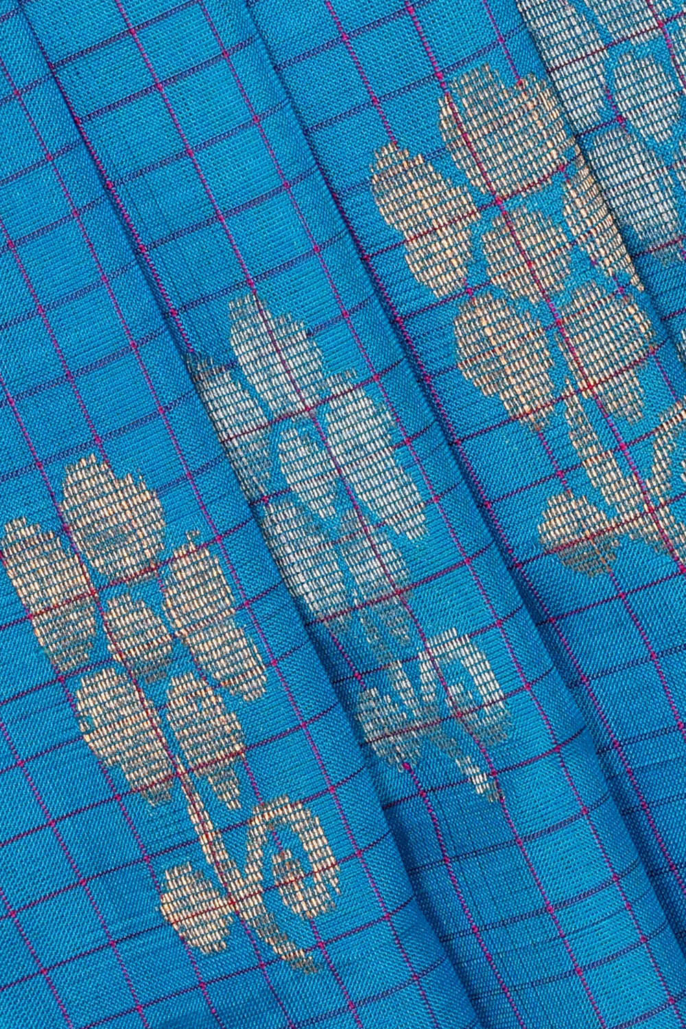 Uppada Silk Sky Blue Saree