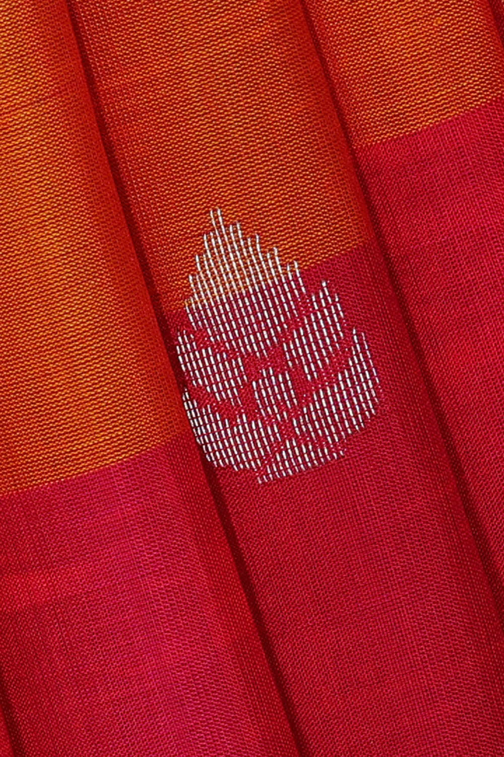 Uppada Silk Orange Saree