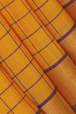 Image of Uppada Silk Yellow Saree