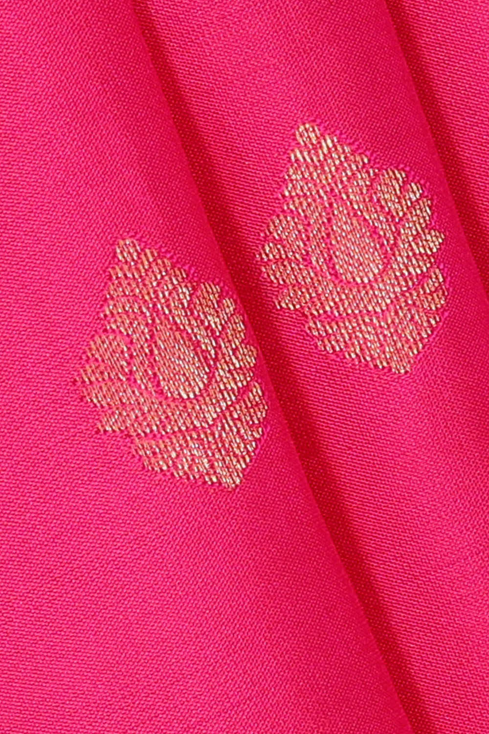 Kanchipattu Rani Pink Brocade Saree