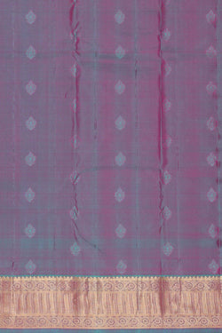 Image of Kanchipattu Rani Pink Brocade Saree