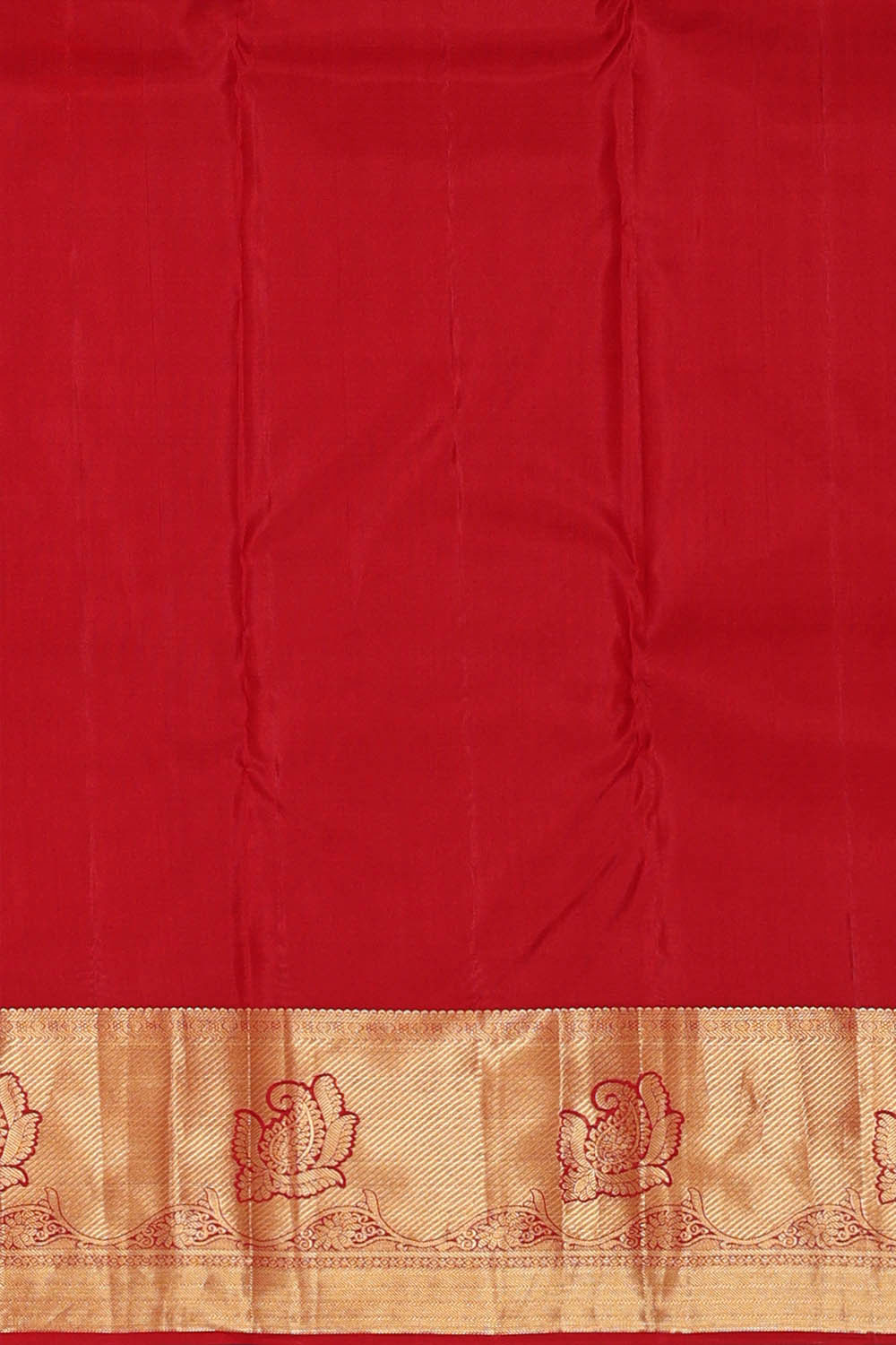 Kanchipattu Red Brocade Saree