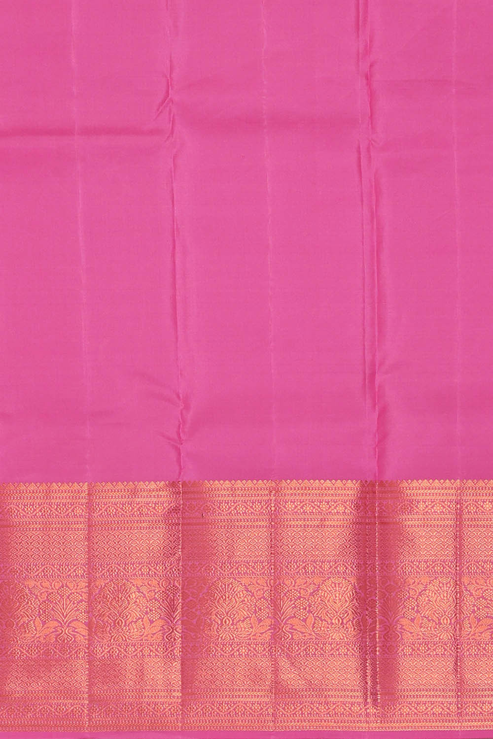 Image of Kanchipattu Pink Brocade Saree