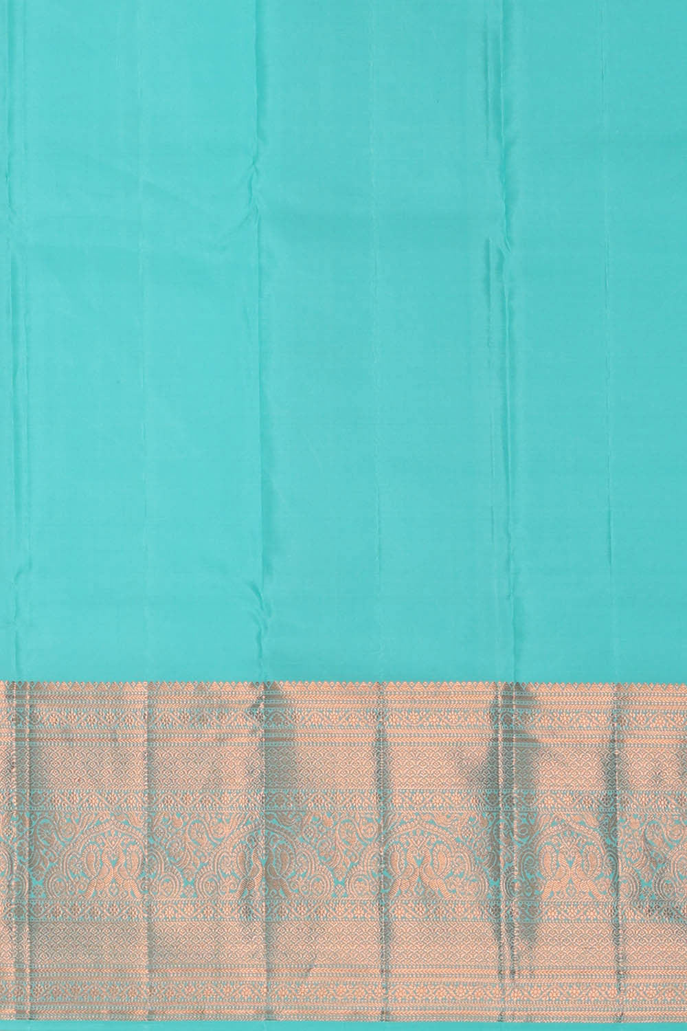 Image of Kanchipattu Light Blue Brocade Saree