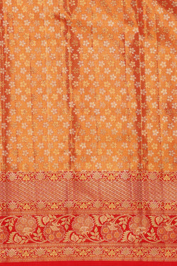 Image of Kanchipattu Gold Tissue Brocade Saree