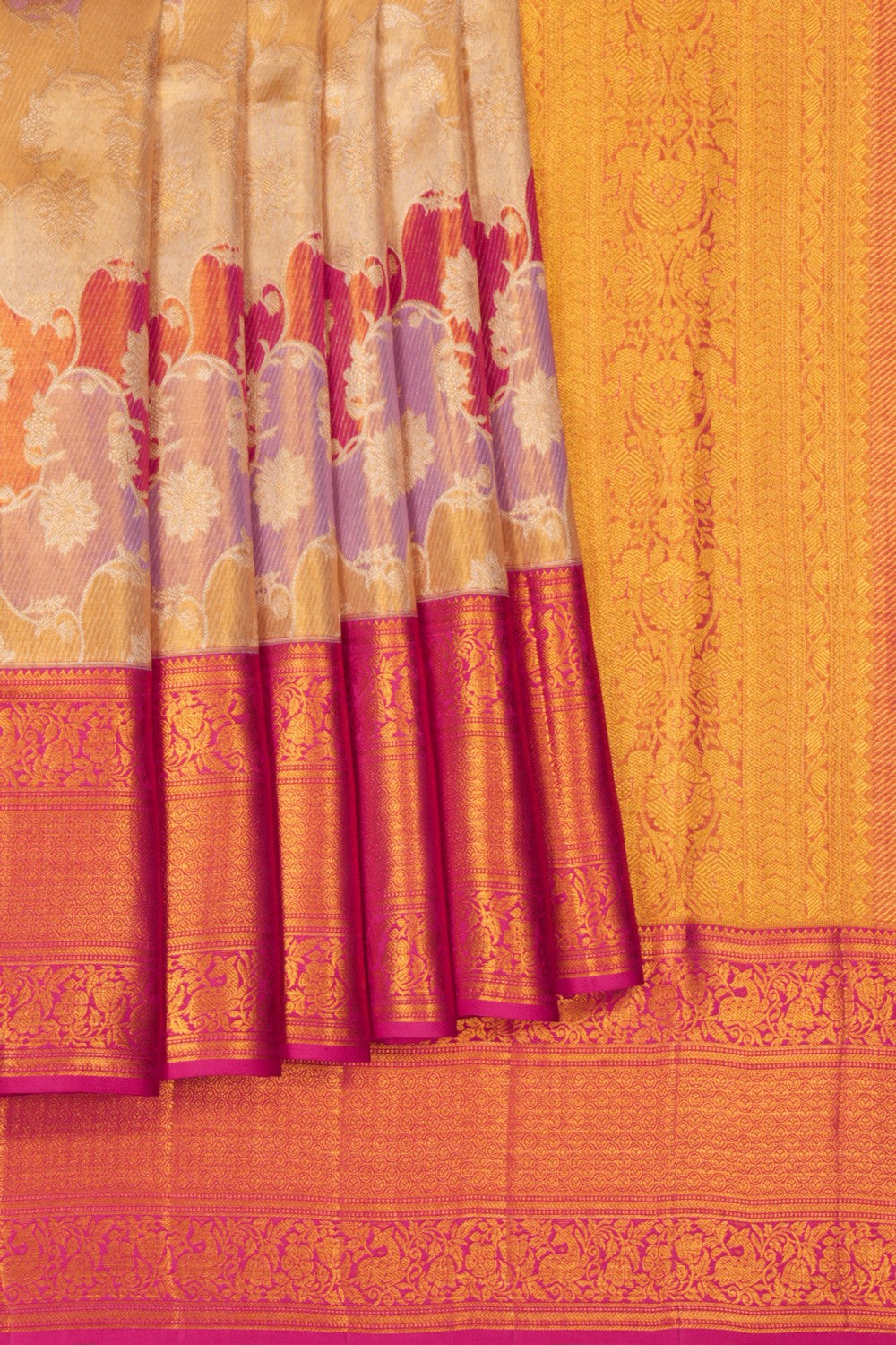 Kanchipattu Rangkat Brocade Saree