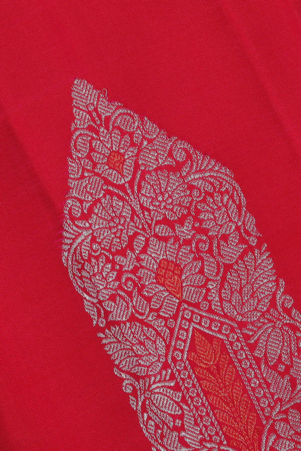 Kanchipattu Red Brocade Saree