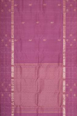 Image of Kanchipattu Onion Pink Brocade Saree