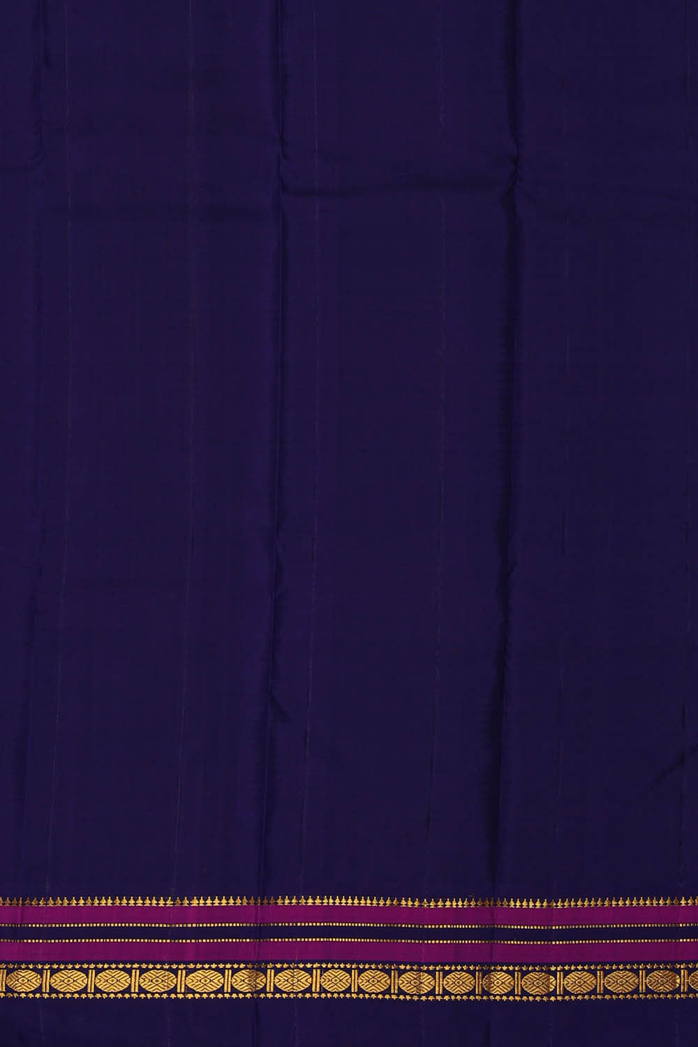 Image of Gadwal Silk Seafoam Green Saree