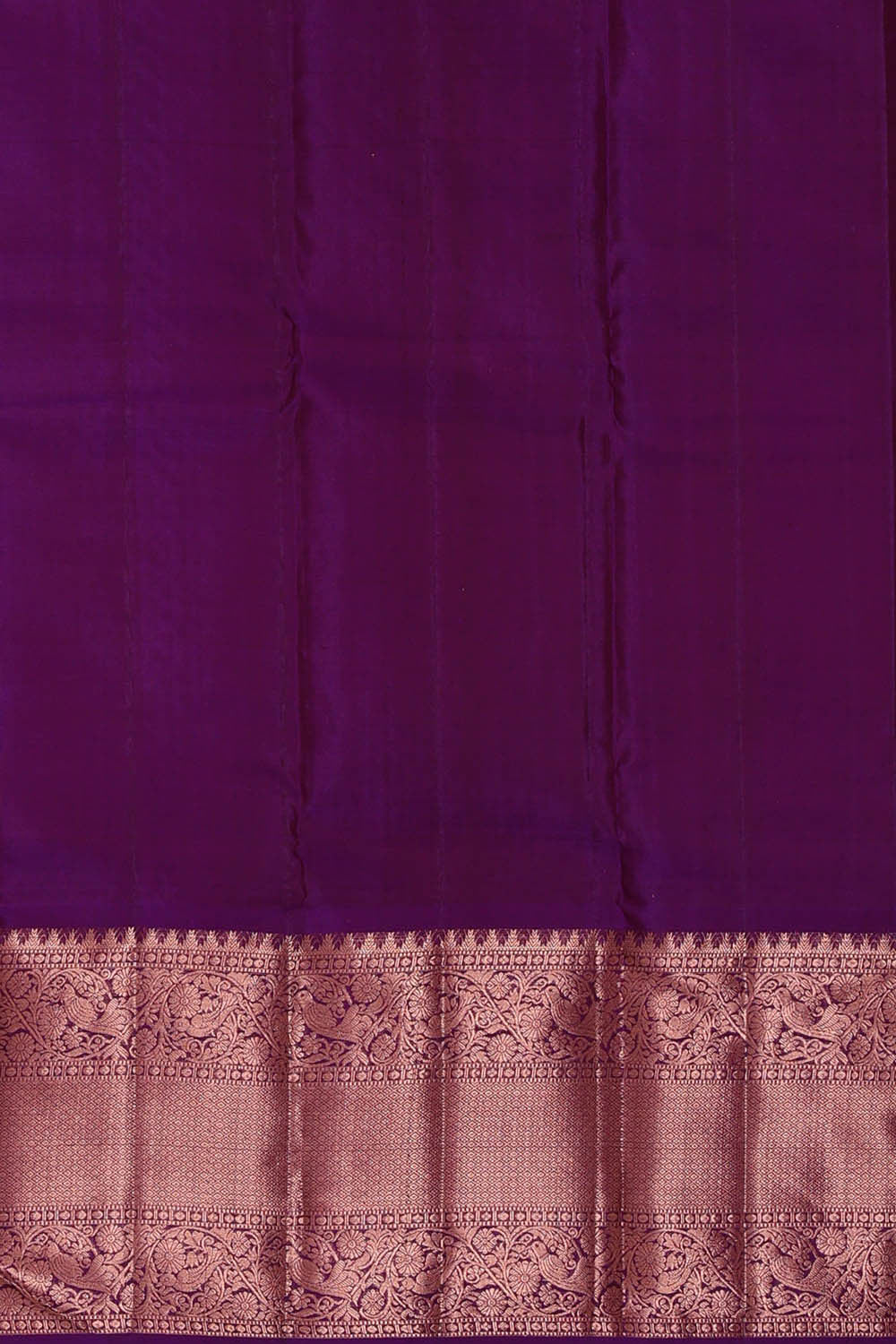 Kanchipattu Onion Pink Brocade Saree