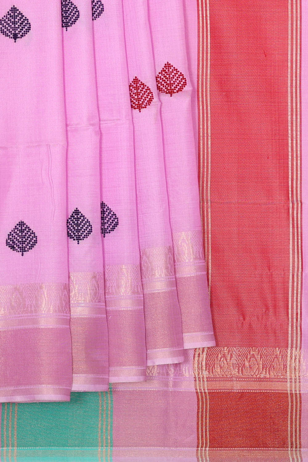 Soft Pink Silk Saree