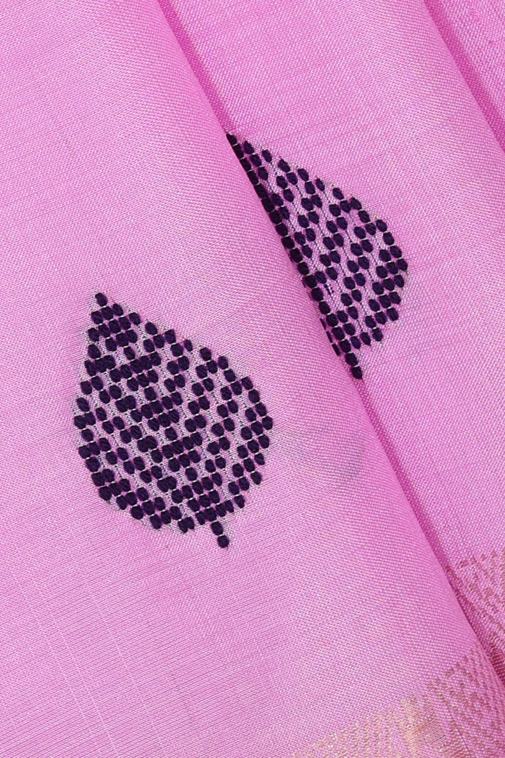 Soft Pink Silk Saree