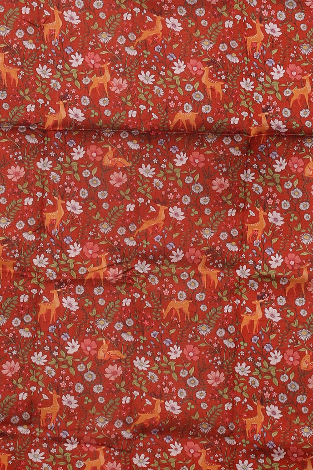 Image of Dull Peach Silk Saree