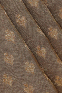 Image of Banarasi Dark Cream Saree
