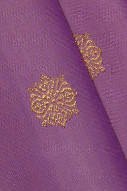 Image of Kanchipattu Lavender Brocade Saree