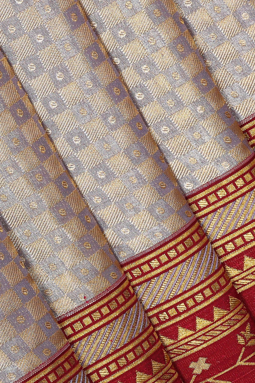 Kanchipattu Gold Brocade Saree