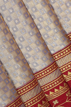 Image of Kanchipattu Gold Brocade Saree