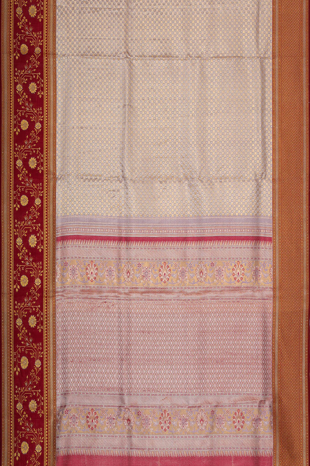 Kanchipattu Gold Brocade Saree