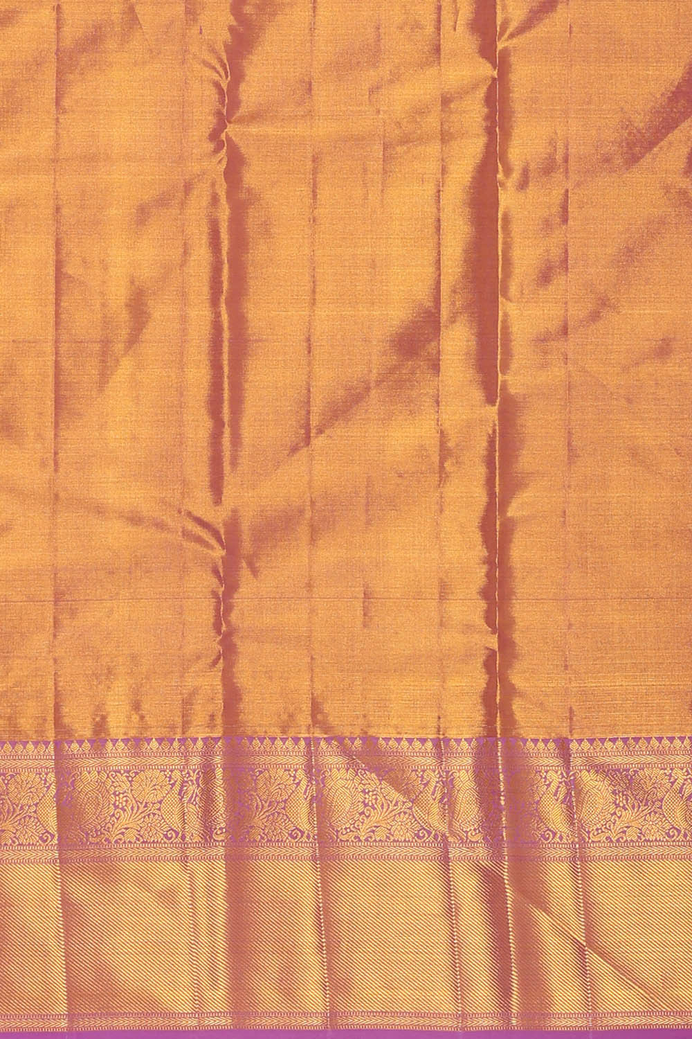 Kanchipattu Blue Tissue Brocade Saree