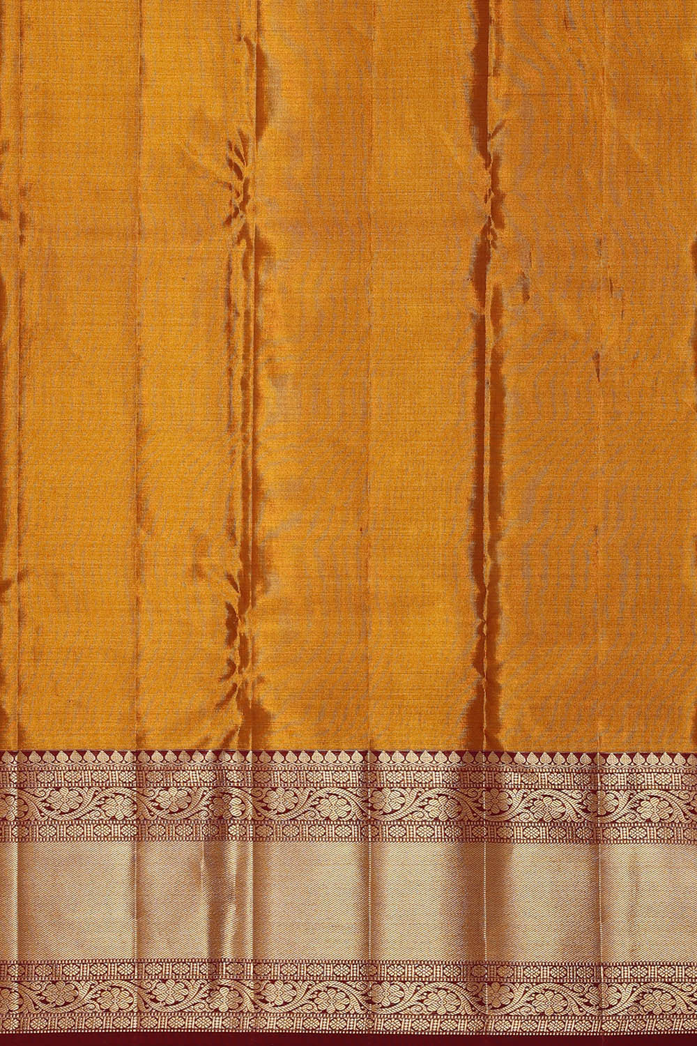 Kanchipattu Peach Tissue Brocade Saree