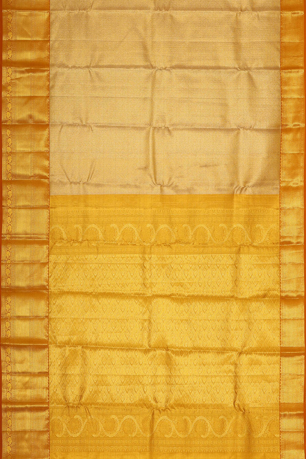 Kanchipattu Gold Tissue Brocade Saree