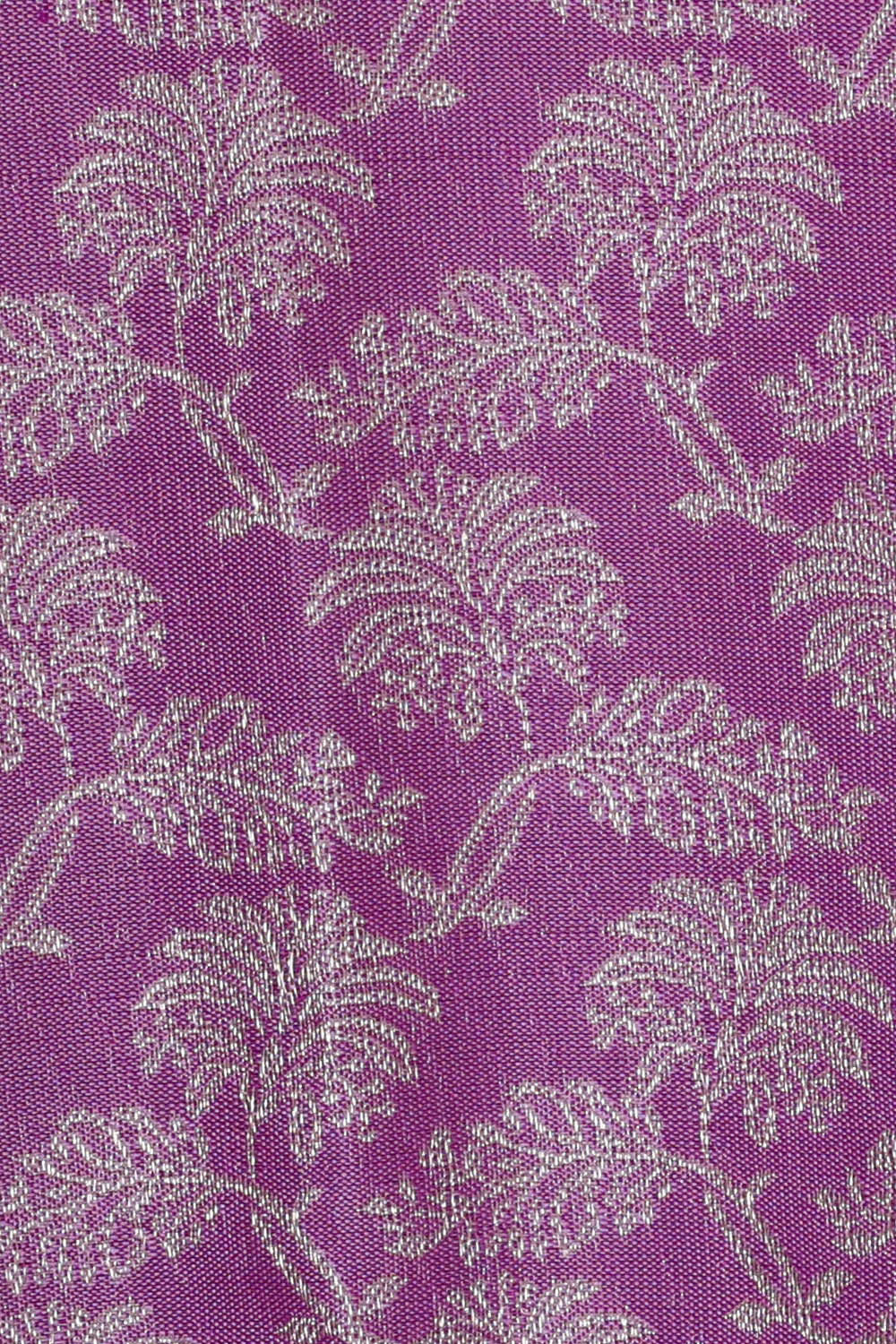 Kanchipattu Onion Pink Brocade Saree