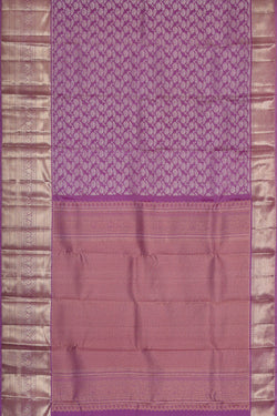 Image of Kanchipattu Onion Pink Brocade Saree