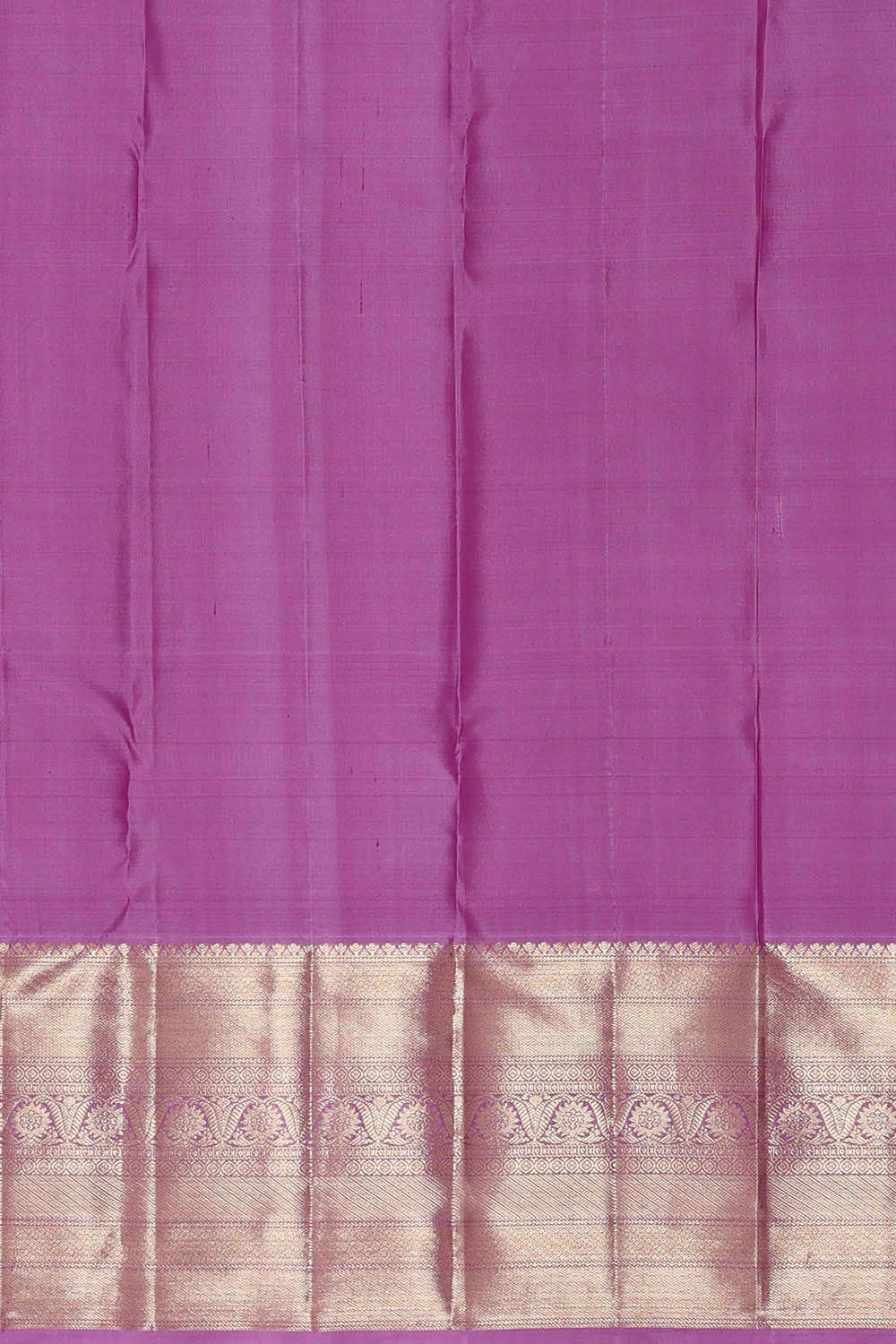 Kanchipattu Onion Pink Brocade Saree