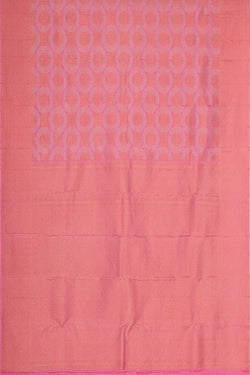 Image of Kanchipattu Pink Brocade Saree