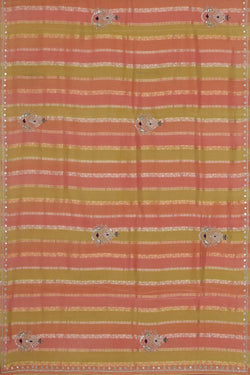 Image of Banarasi Shimmer Crepe Multicolour Saree