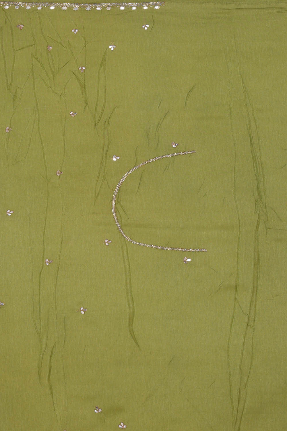 Banarasi Shimmer Crepe Multicolour Saree