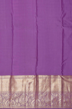 Image of Kanchipattu Lavender Brocade Saree