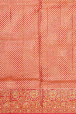 Image of Kanchipattu Cream Tissue Brocade Saree