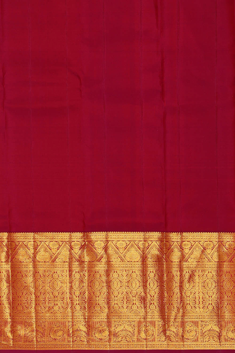 Kanchipattu Light Red Brocade Saree