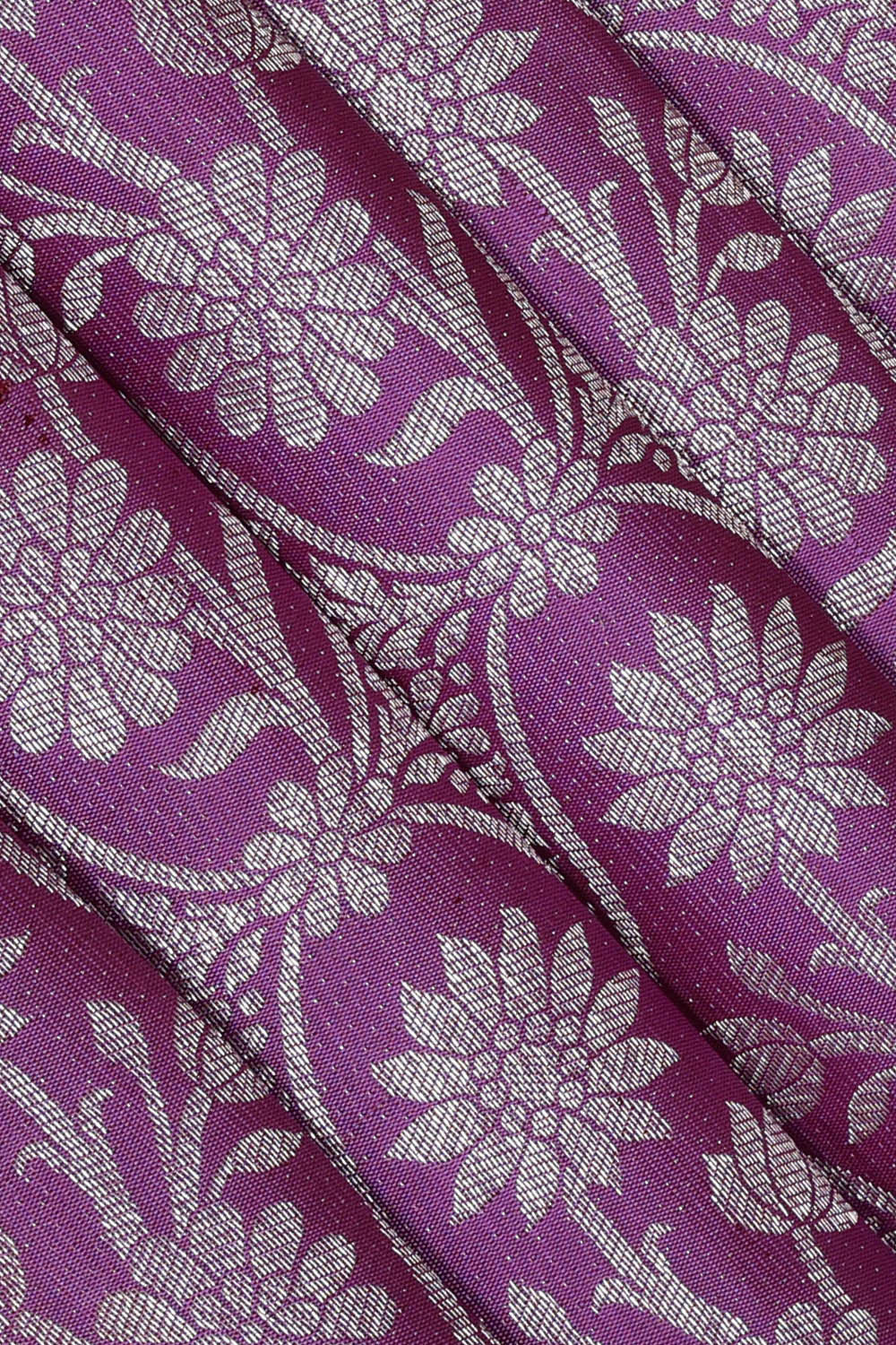 Kanchipattu Lavender Brocade Saree