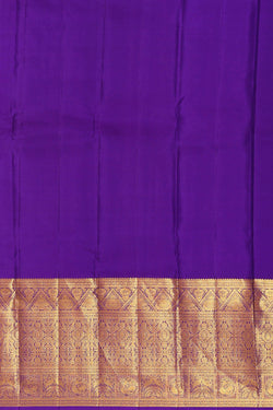 Image of Kanchipattu Mehndi Green Brocade Saree