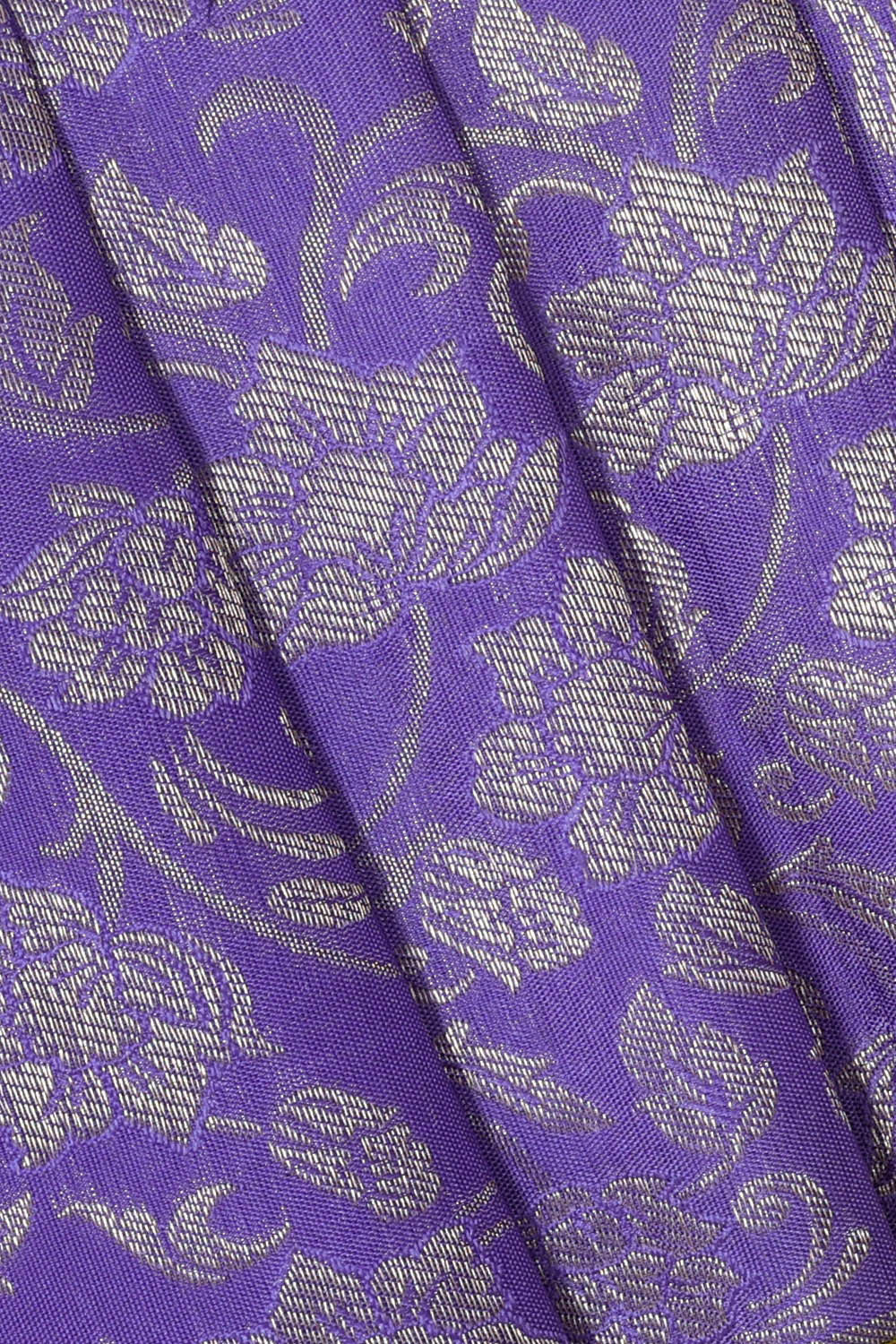 Image of Kanchipattu Lavender Brocade Saree