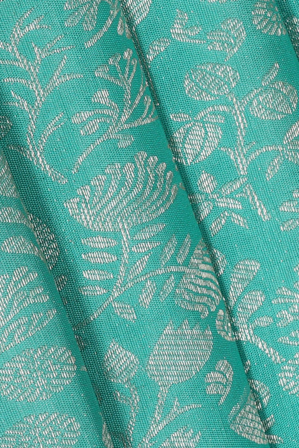 Kanchipattu Light Blue Brocade Saree