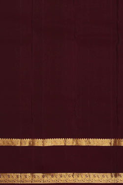 Image of Kanchipattu Golden Green Brocade Saree