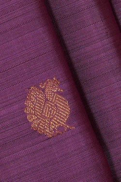 Image of Kanchipattu Lavender Brocade Saree