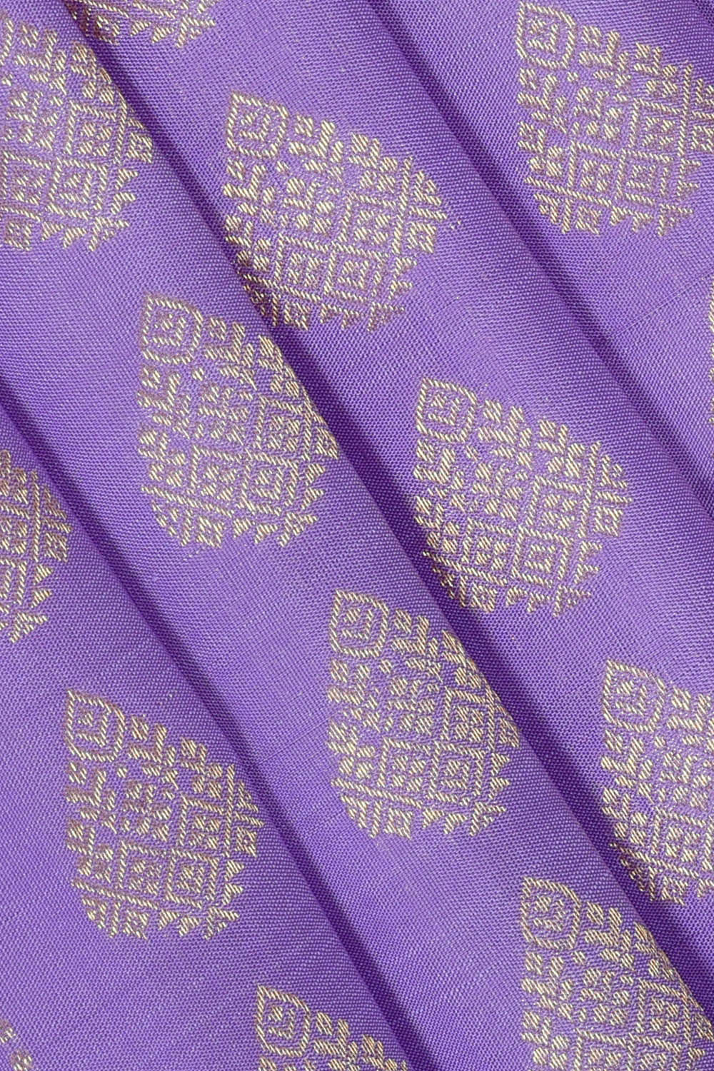 Kanchipattu Lavender Brocade Saree