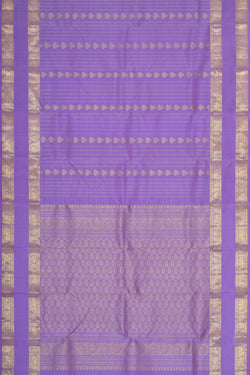 Image of Kanchipattu Lavender Brocade Saree